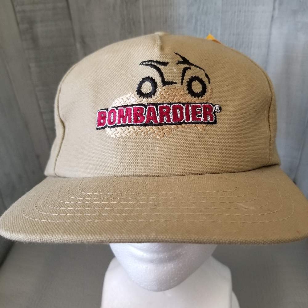 Bombadier Adjustable Snap Back Ski Doo Cap